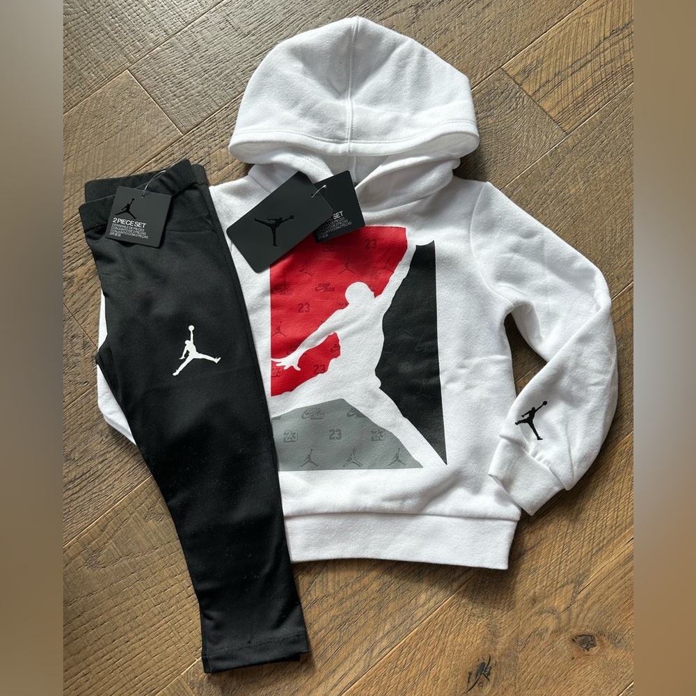 Nike Jordan Toddler & Little Girl Hoodie & Leggings